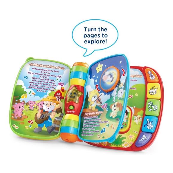 VTech Musical Rhymes Book - Picture 2 of 3